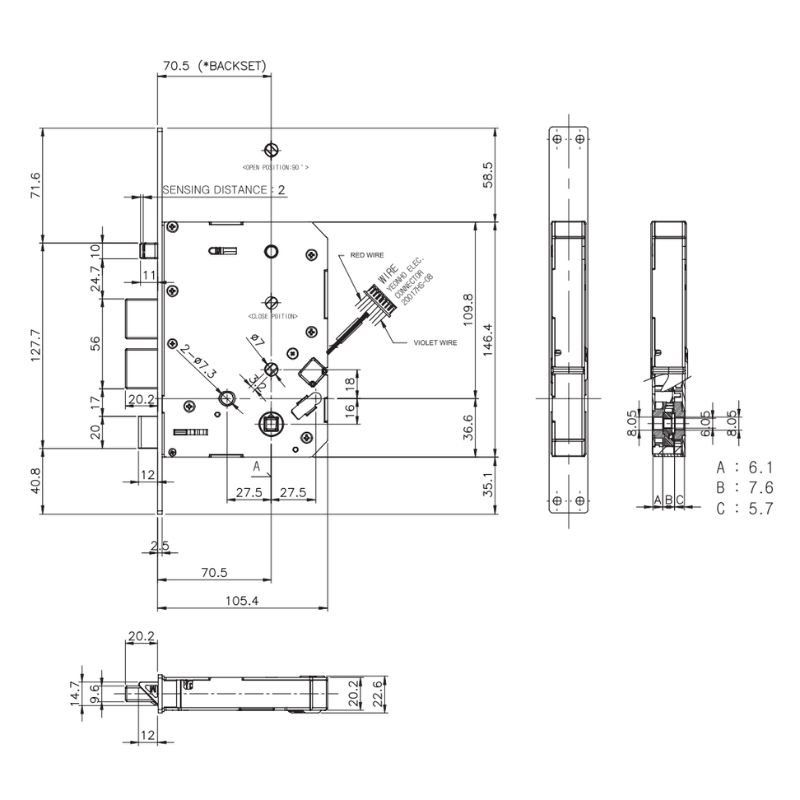 Lắp đặt khoá điện tử Hafele 912.21.046